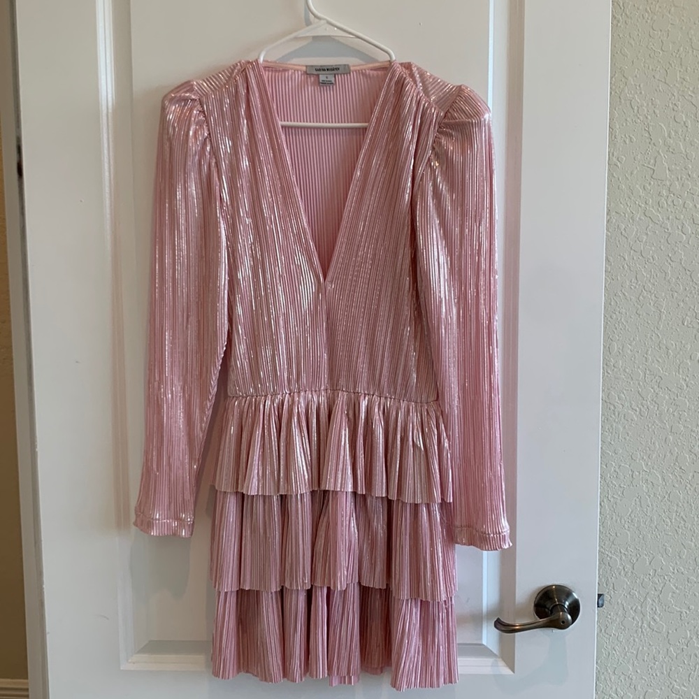 Sabina Musayev low cut mini dress size small